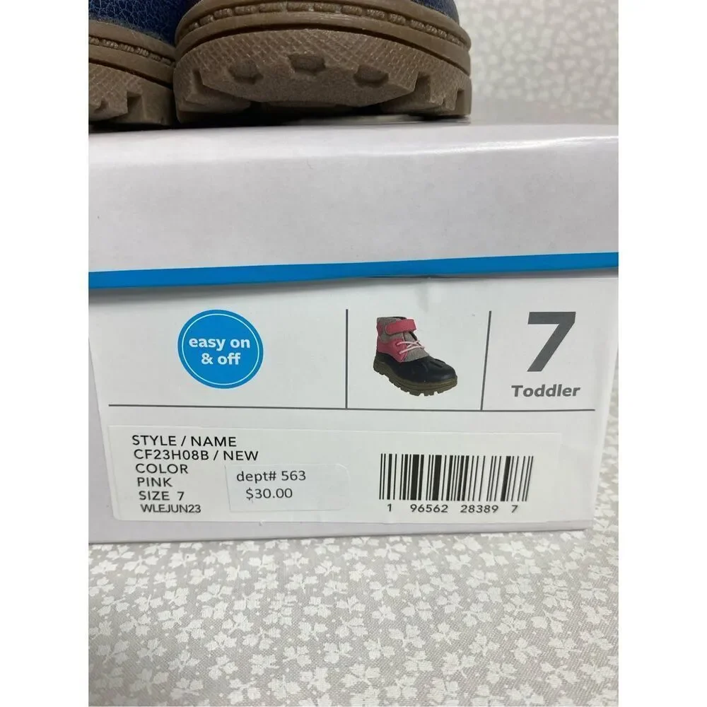 CARTER’S Toddler Girls SIZE 7 Toddler Girls New 3-G Boot